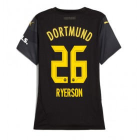 Dámské fotbalový oblečení Borussia Dortmund Julian Ryerson #26 Venkovní košile 2024-25 Krátkým Rukávem